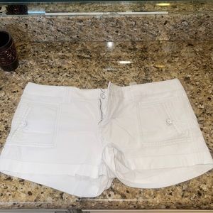 American Eagle White Shorts